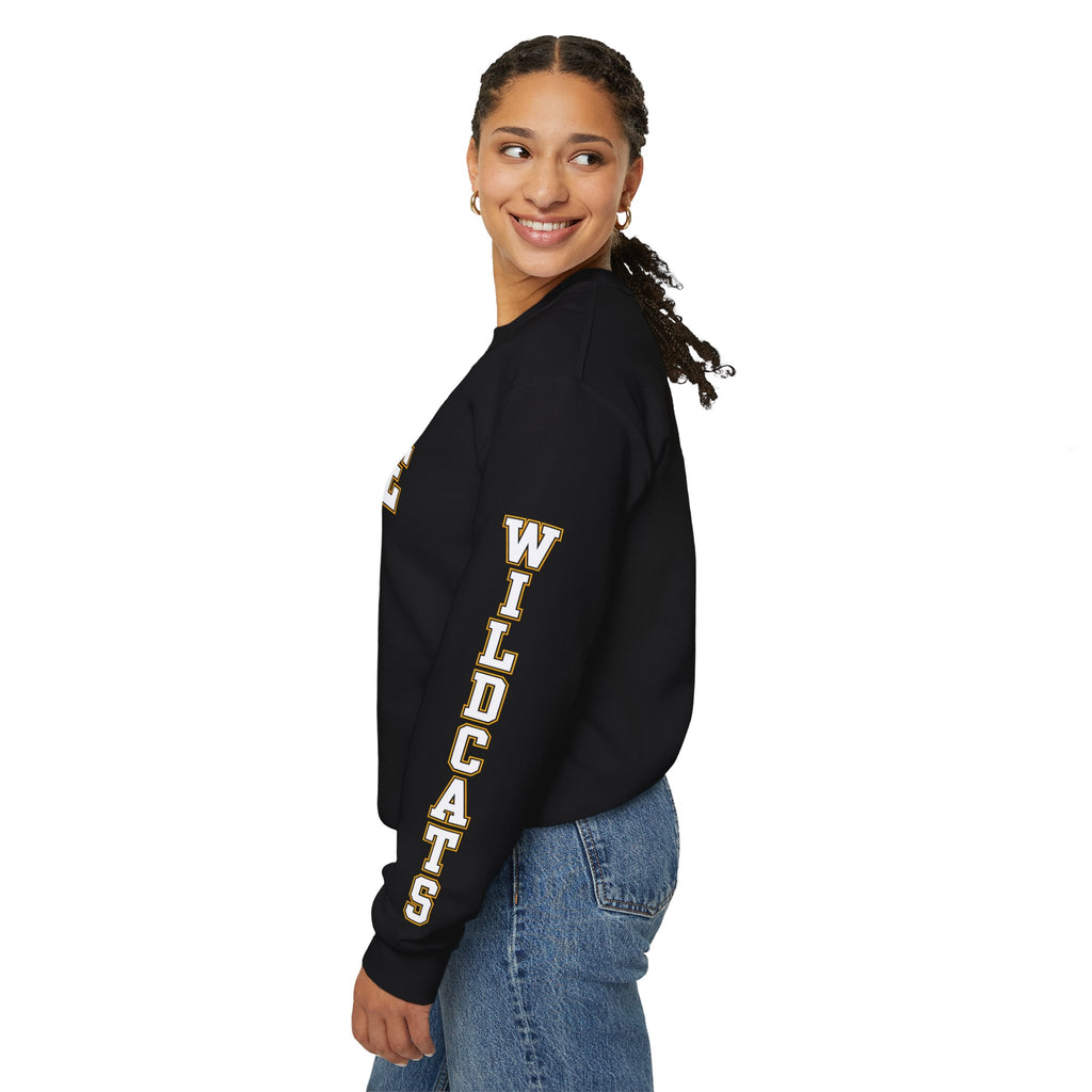 ADULT Woodlake Crewneck Sweatshirt | Collegiate Arc Logo Pullover
