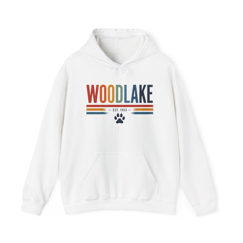 ADULT Woodlake Est. 1953 Hoodie – Retro School Spirit Sweatshirt