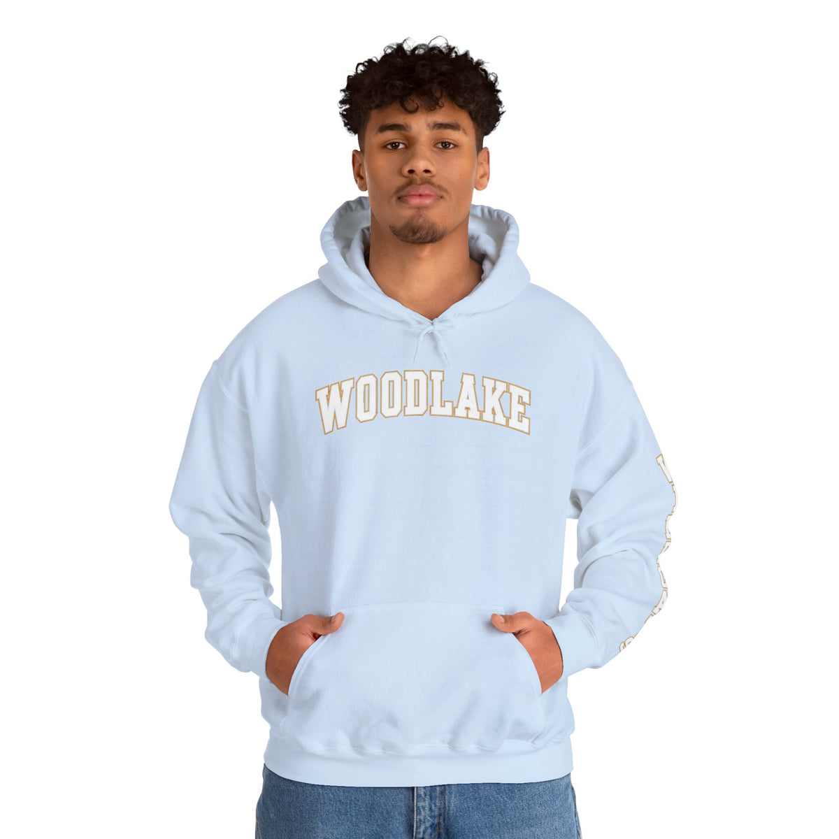 ADULT Woodlake Wildcats Hoodie - Collegiate School Spirit Pullover