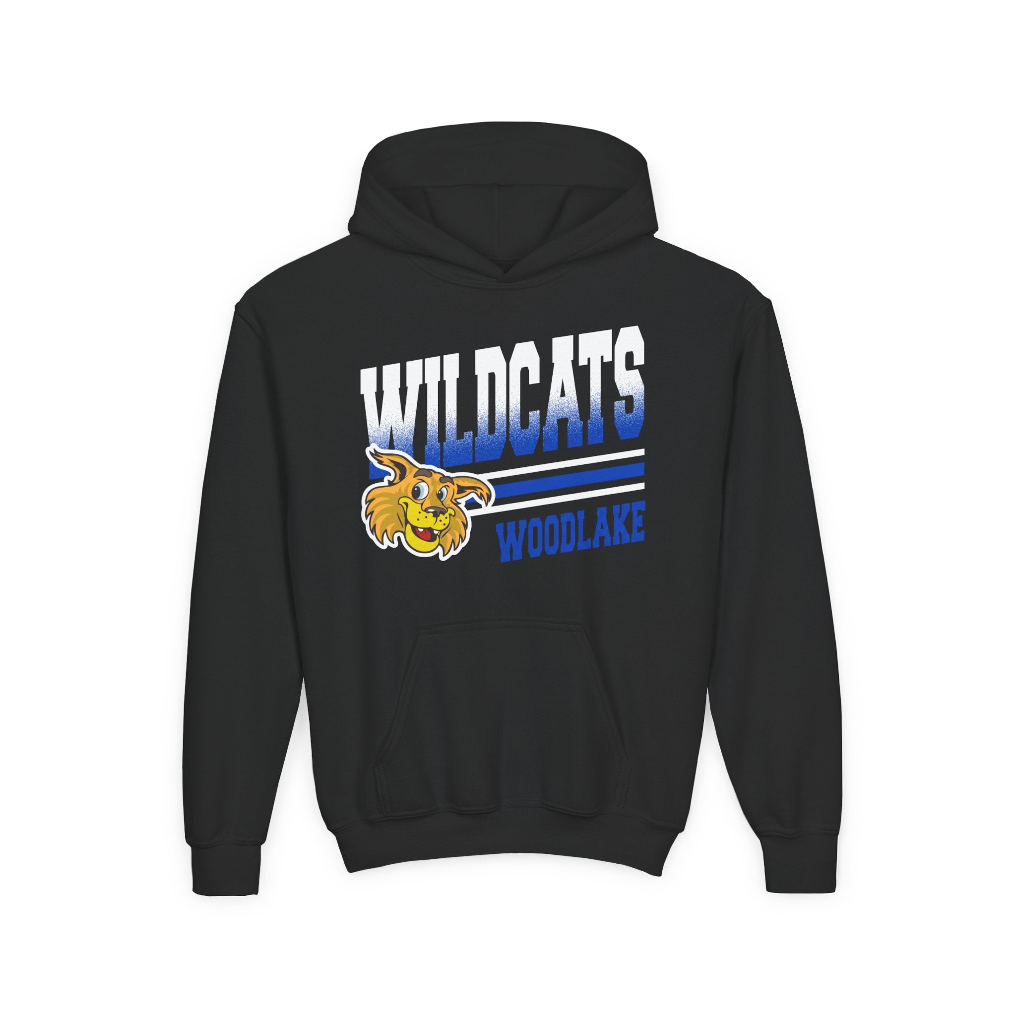 YOUTH Wildcats Woodlake Hoodie – School Spirit Pullover