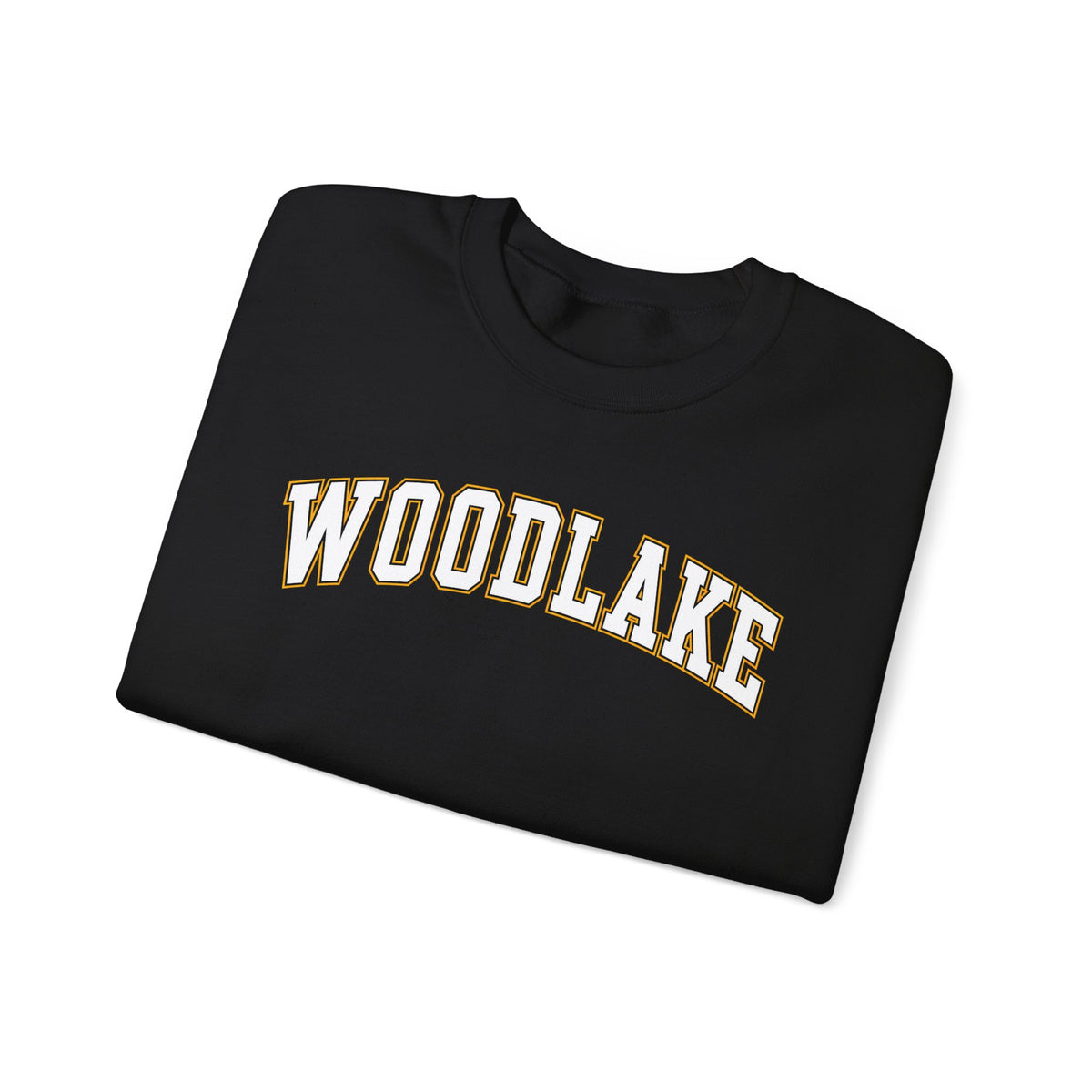 ADULT Woodlake Crewneck Sweatshirt | Collegiate Arc Logo Pullover
