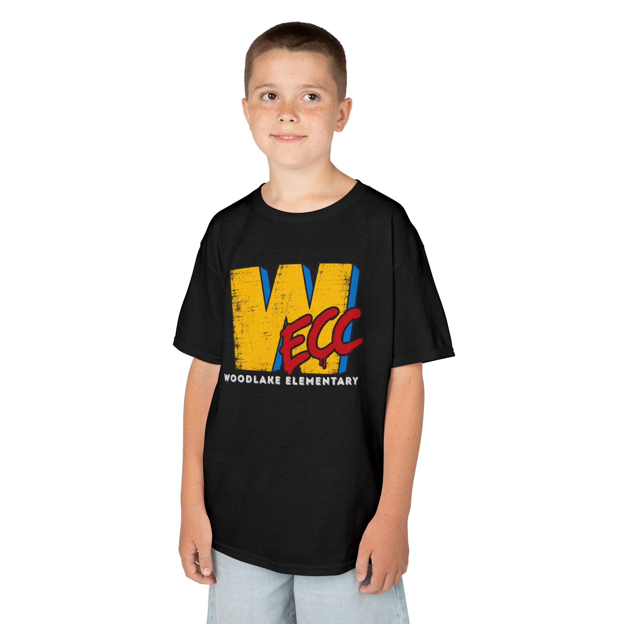 YOUTH T-Shirt — Woodlawn Elementary 'WECC' School Spirit Tee