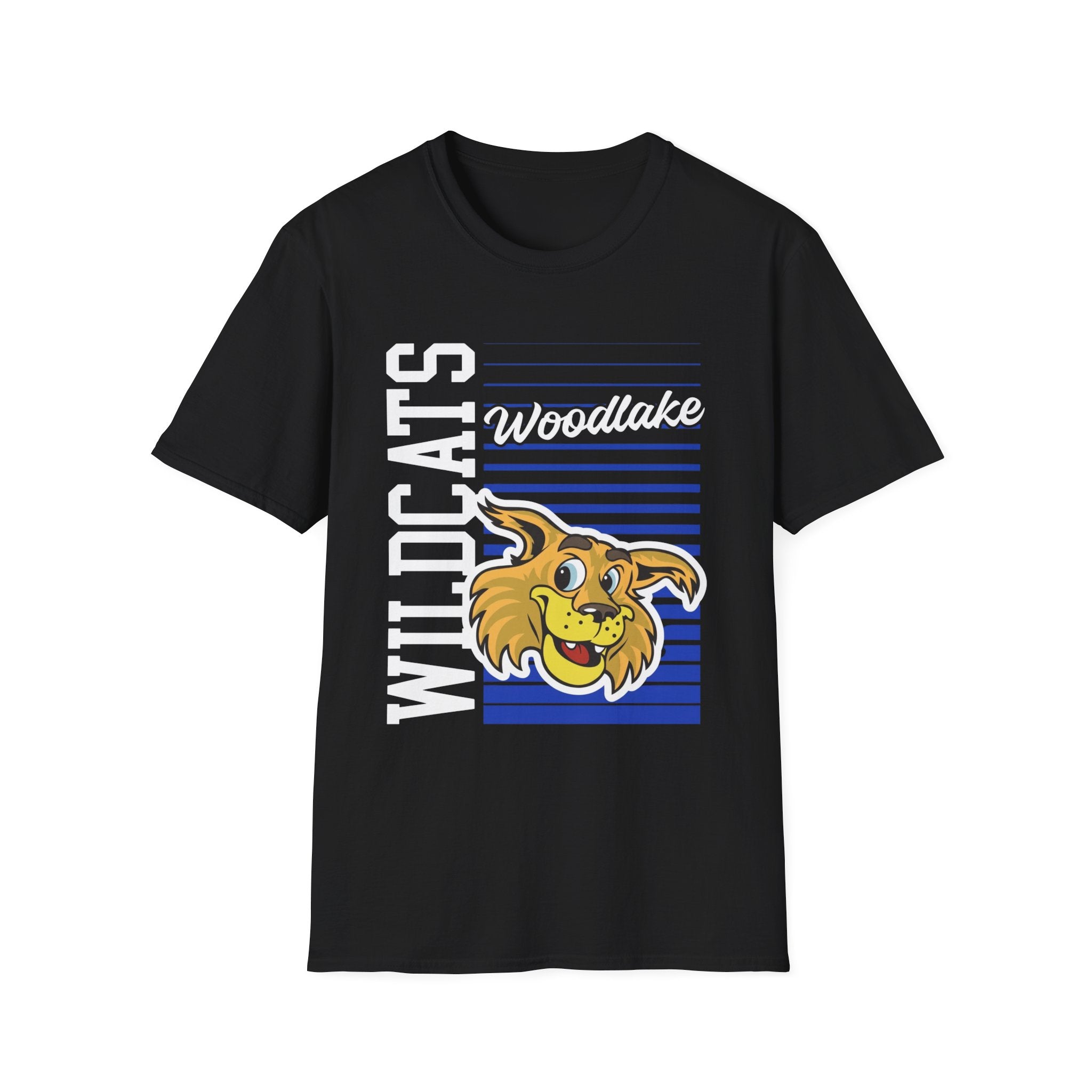 ADULT Woodlake Wildcats Mascot Shirt | T-Shirt