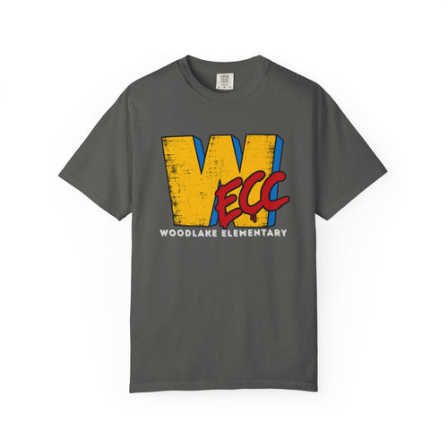 ADULT Woodlake Elementary WECC T-Shirt - School Spirit Vintage Logo Tee