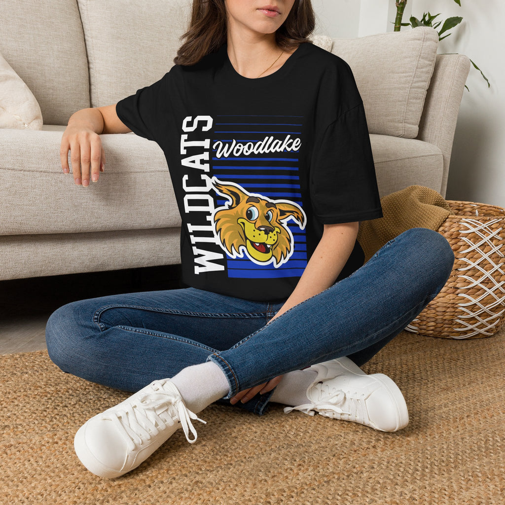 ADULT Woodlake Wildcats Mascot Shirt | T-Shirt