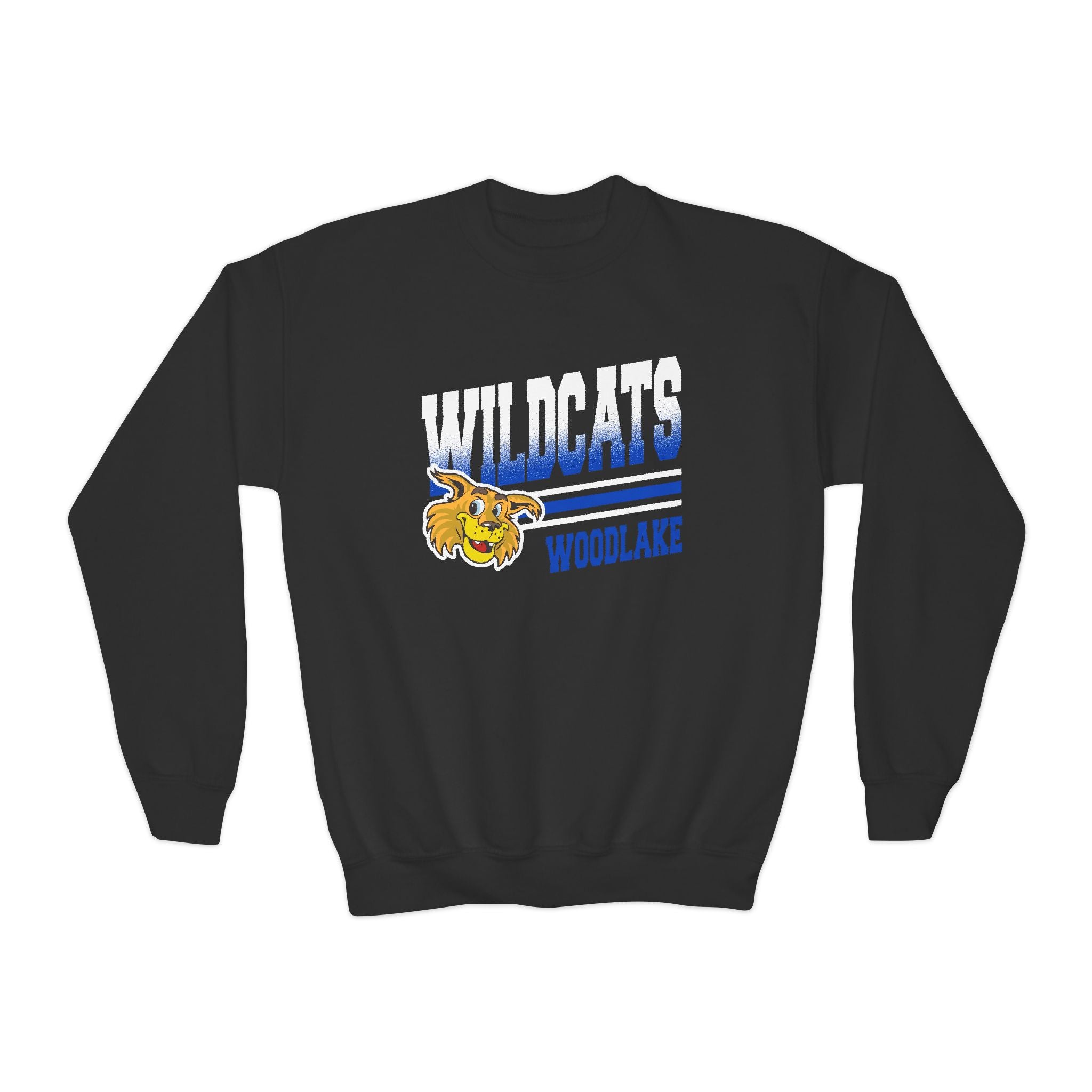 Wildcats KIDS Crewneck Sweatshirt – School Mascot Graphic