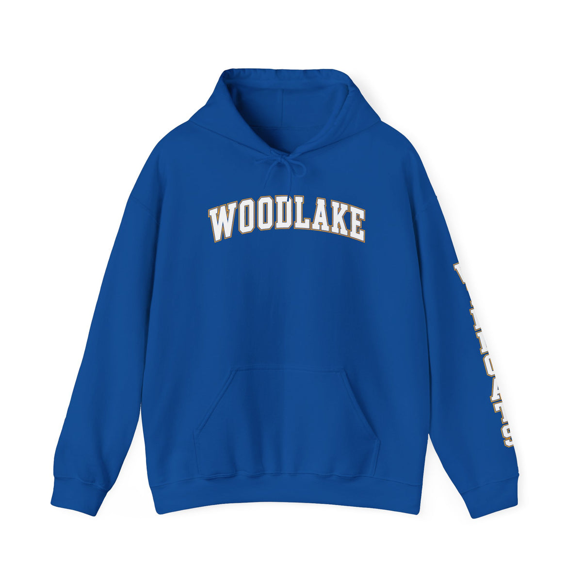ADULT Woodlake Wildcats Hoodie - Collegiate School Spirit Pullover