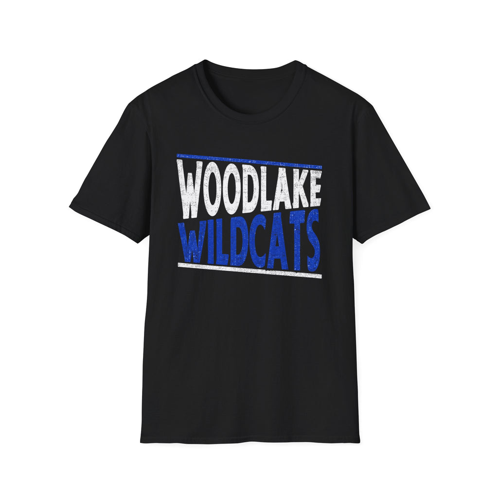 ADULT Woodlake Wildcats T-Shirt — Vintage School Spirit Tee