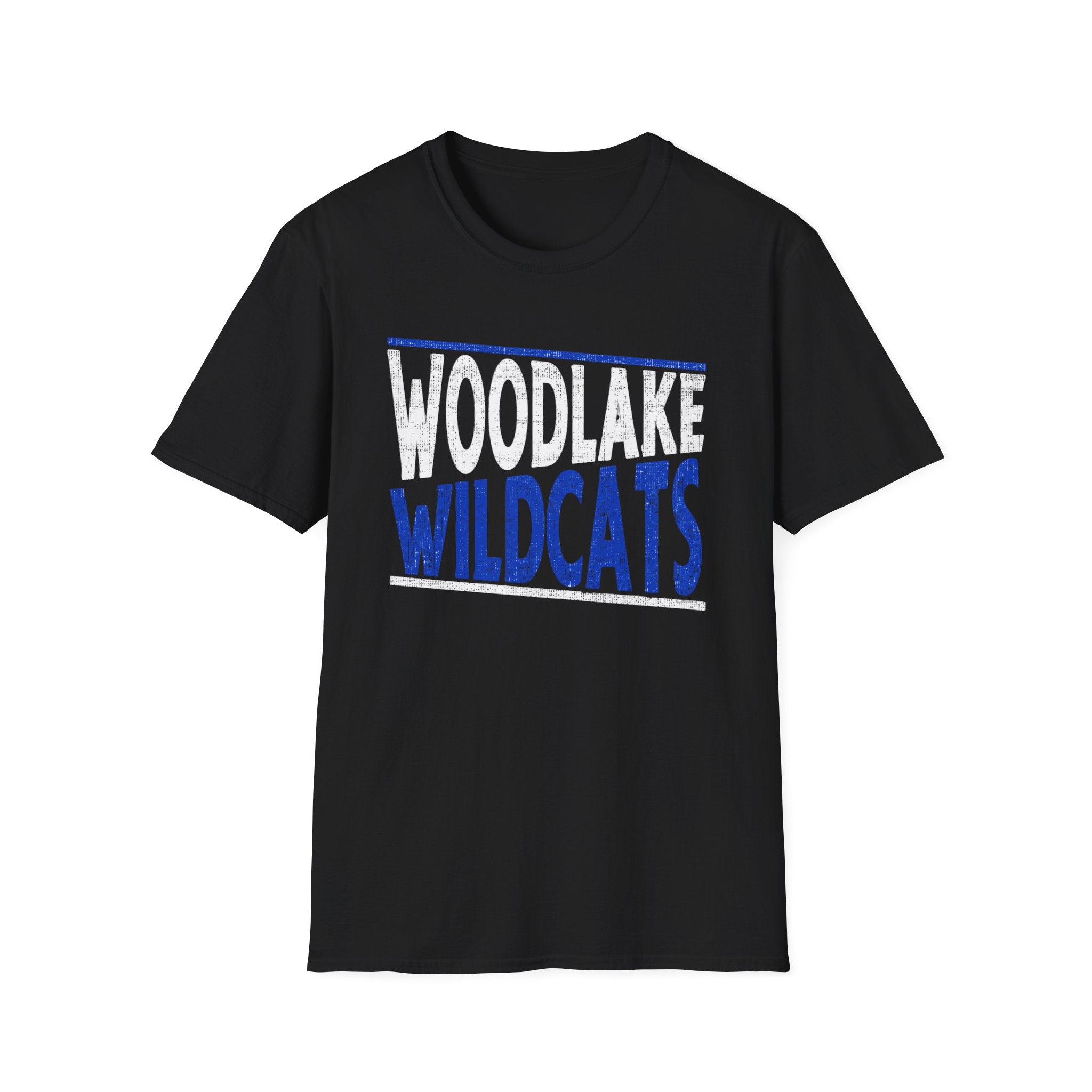 ADULT Woodlake Wildcats T-Shirt — Vintage School Spirit Tee