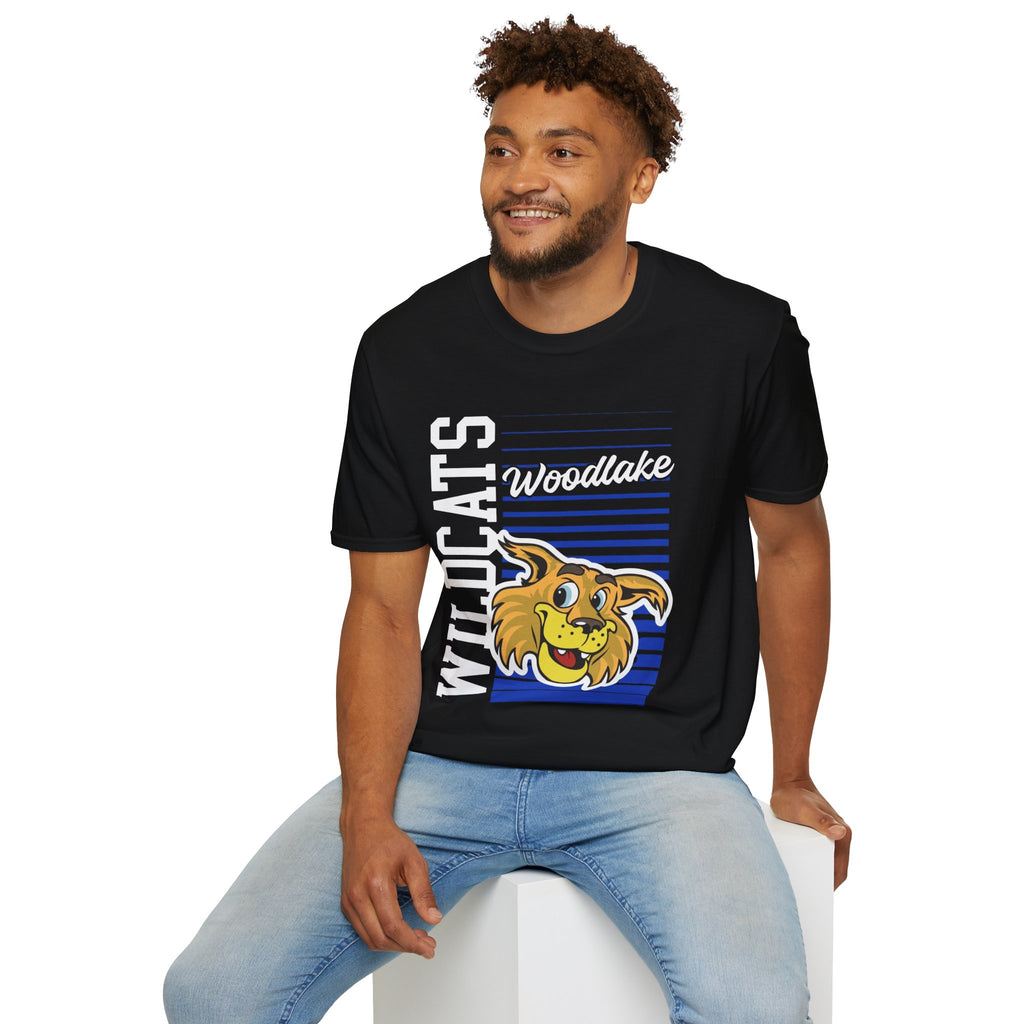 ADULT Woodlake Wildcats Mascot Shirt | T-Shirt