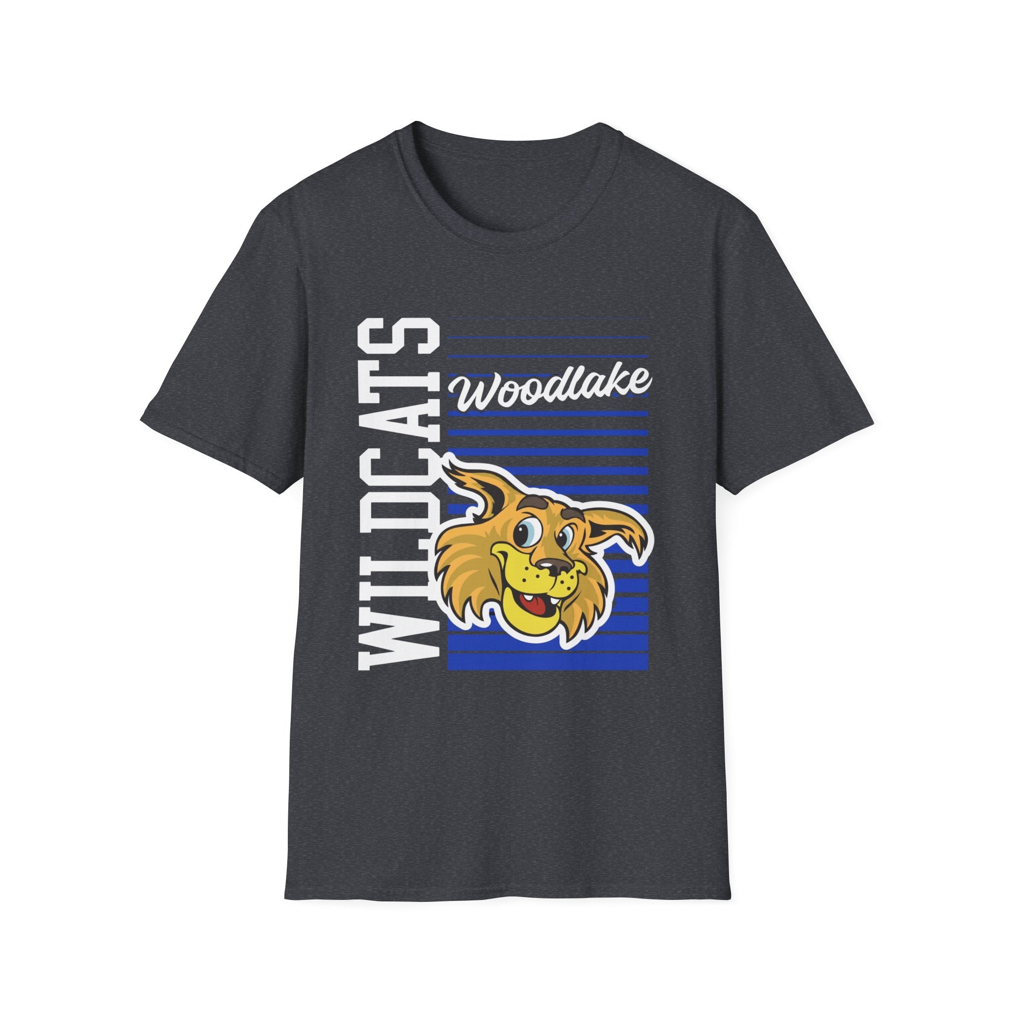ADULT Woodlake Wildcats Mascot Shirt | T-Shirt