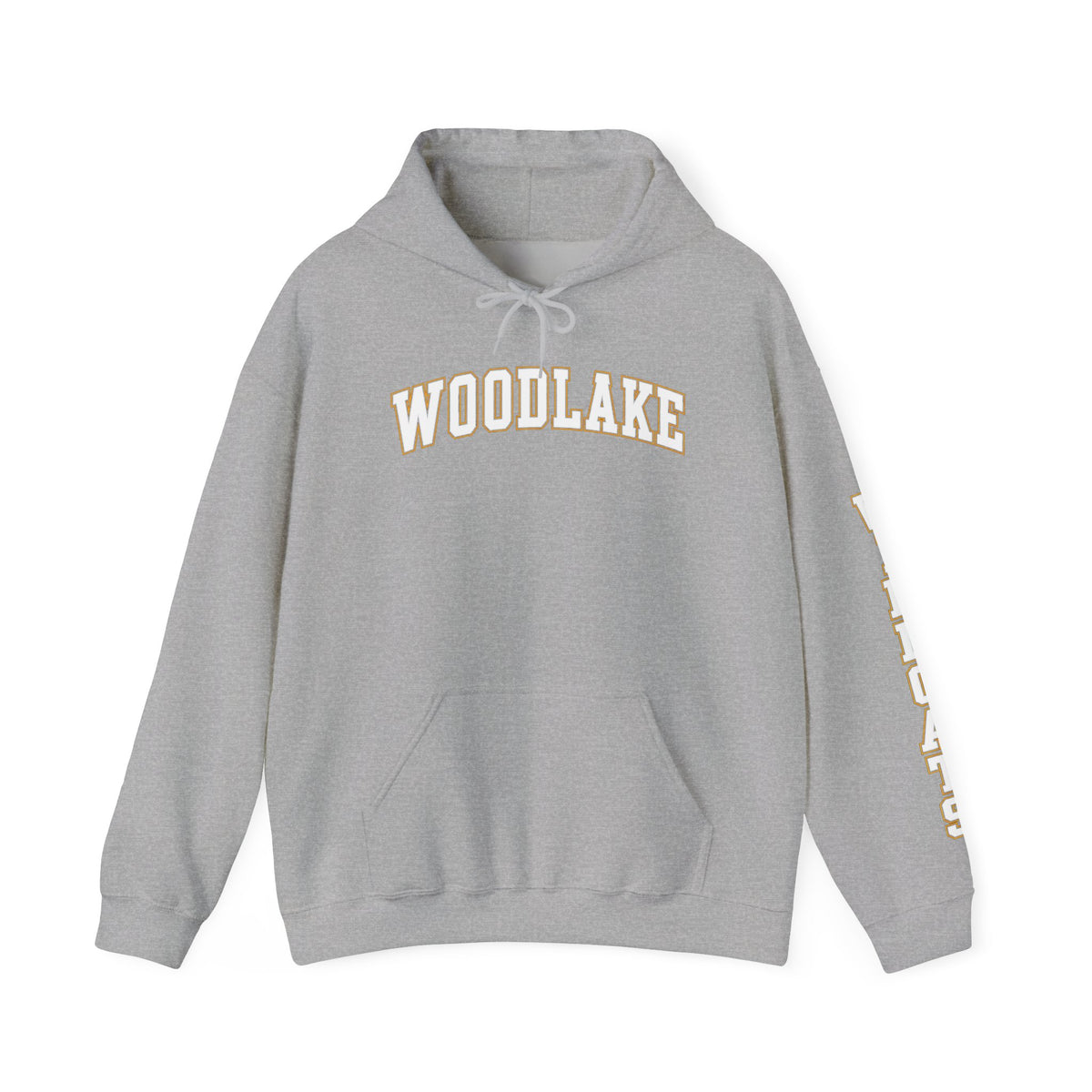 ADULT Woodlake Wildcats Hoodie - Collegiate School Spirit Pullover