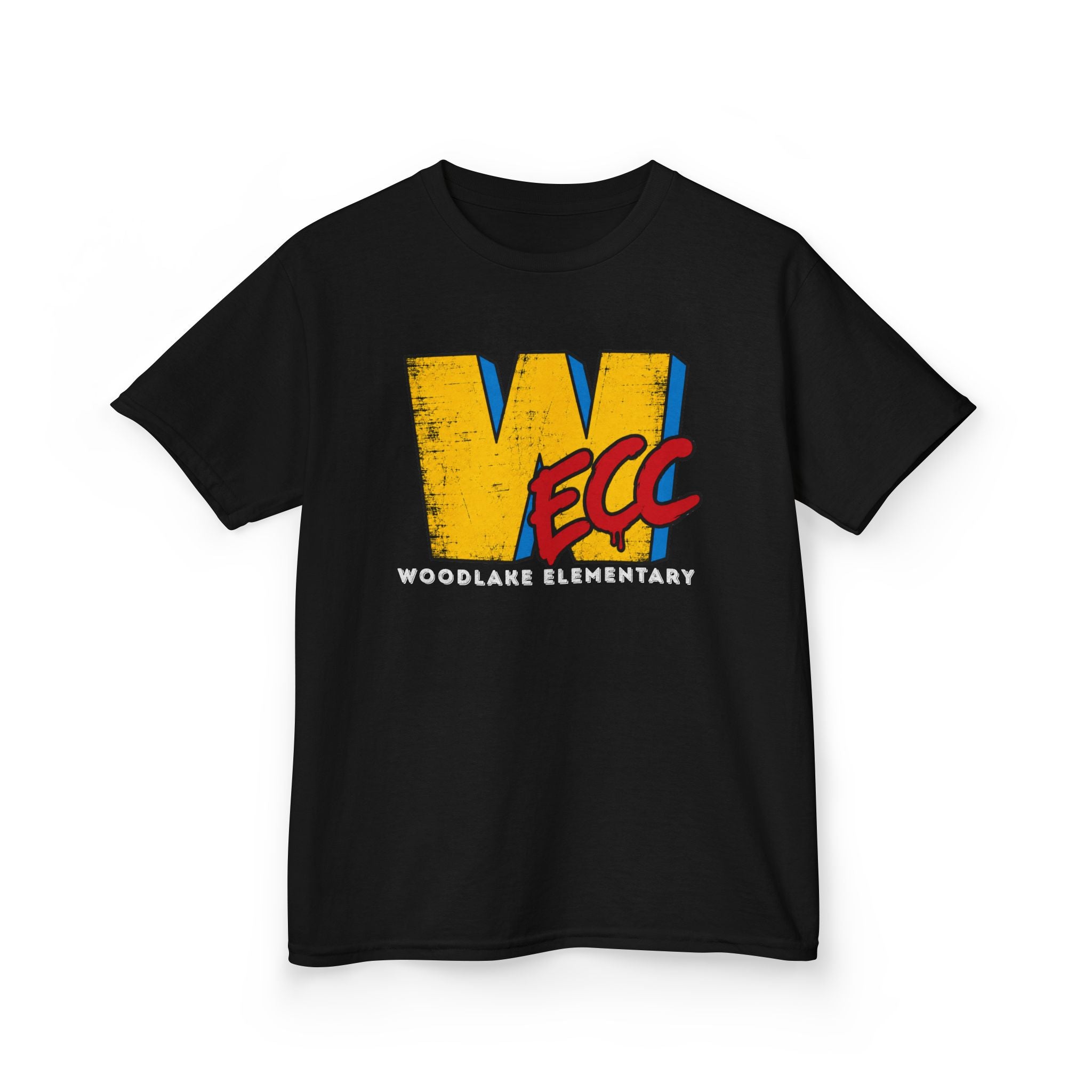 YOUTH T-Shirt — Woodlawn Elementary 'WECC' School Spirit Tee