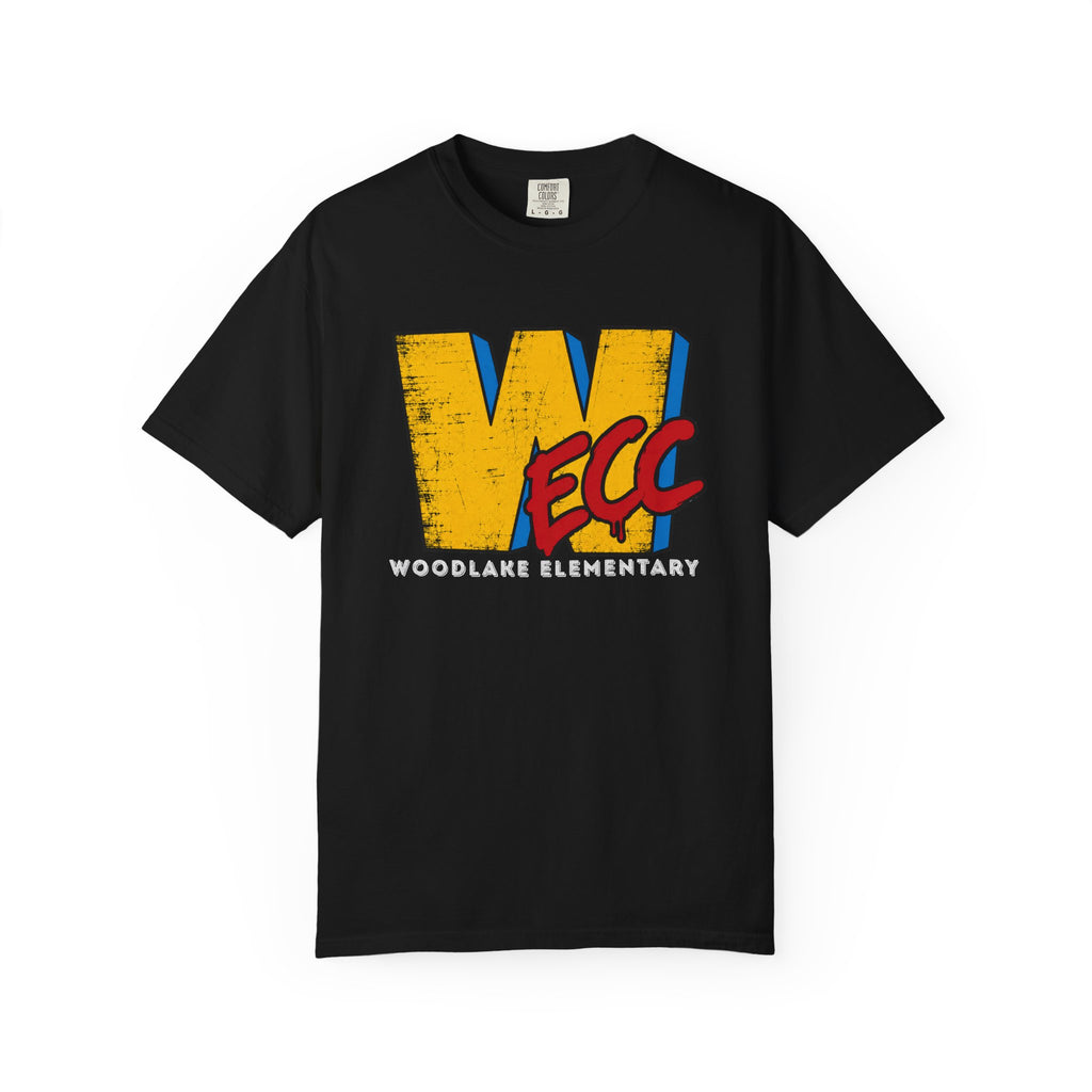ADULT Woodlake Elementary WECC T-Shirt - School Spirit Vintage Logo Tee