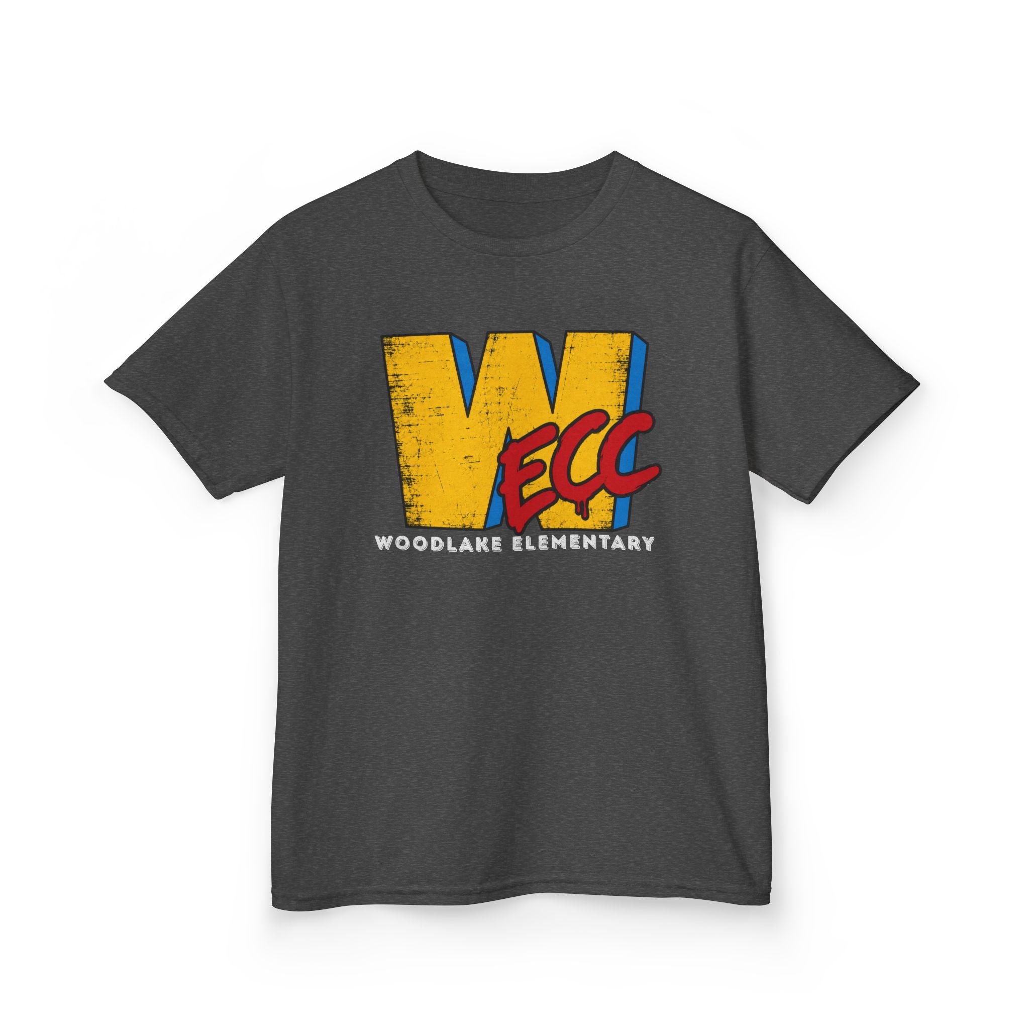 YOUTH T-Shirt — Woodlawn Elementary 'WECC' School Spirit Tee