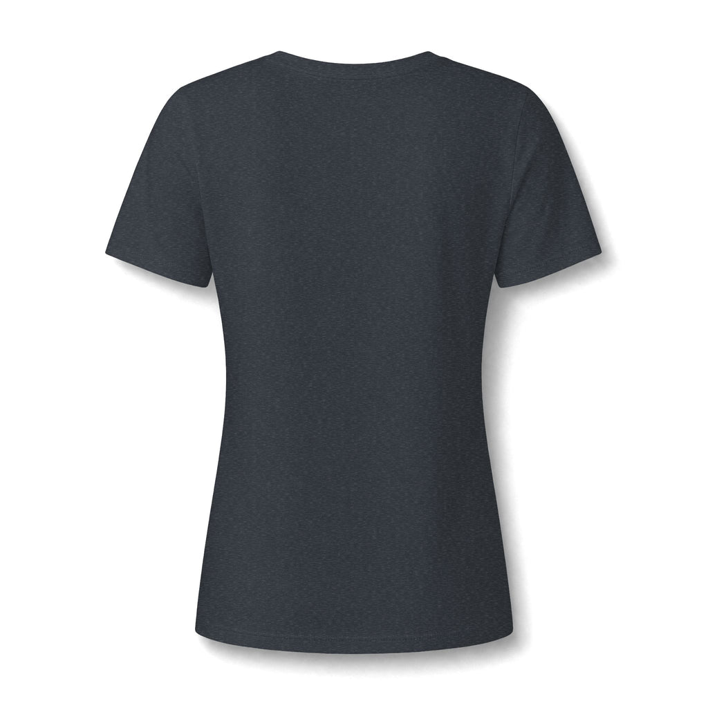 Women's V-Neck Tee — Retro 'WECC'