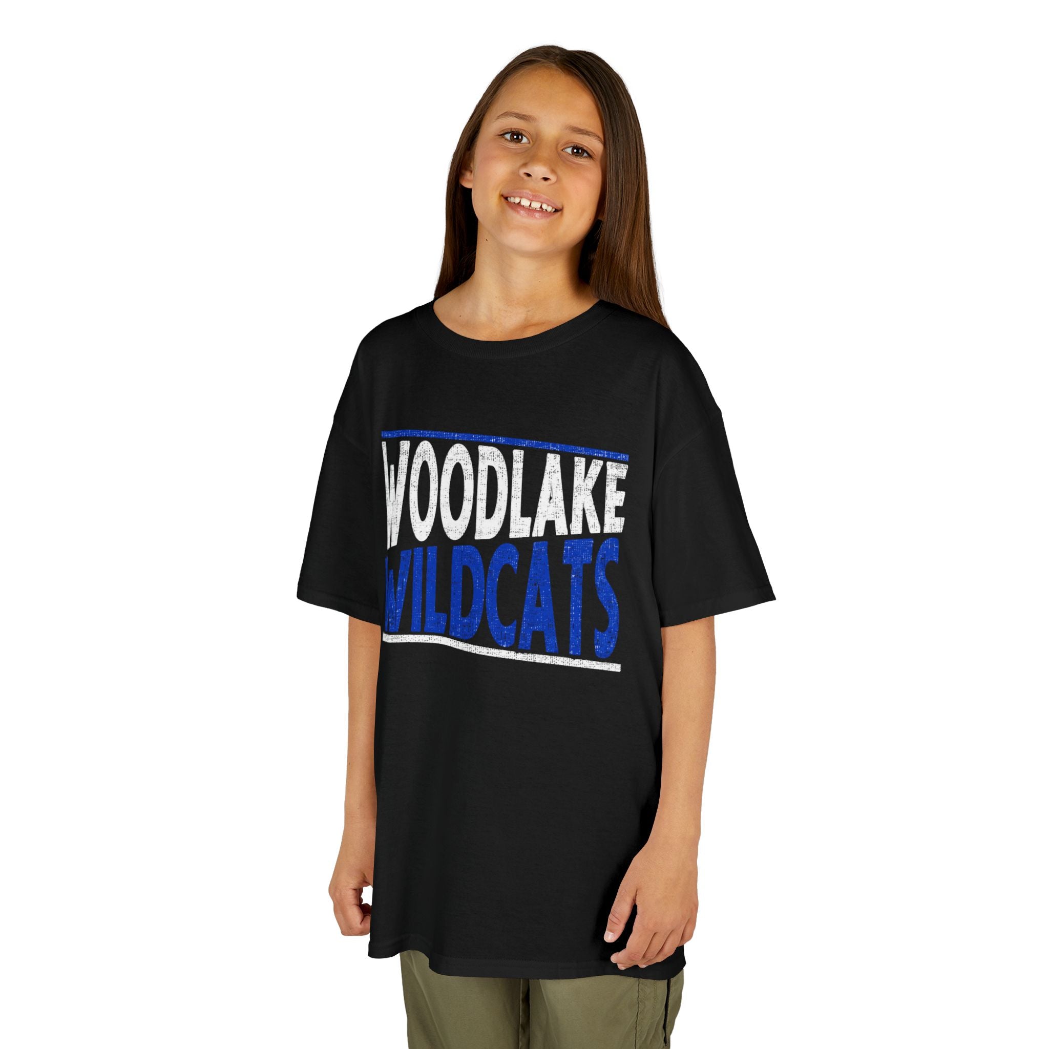 YOUTH Woodlake Wildcats Kids T‑Shirt — Youth School Spirit Tee