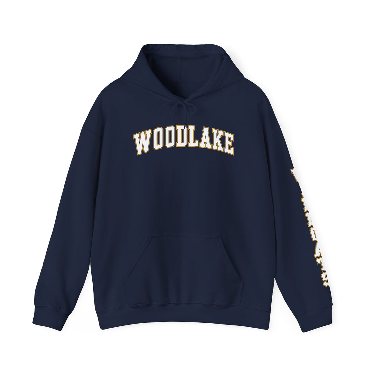 ADULT Woodlake Wildcats Hoodie - Collegiate School Spirit Pullover