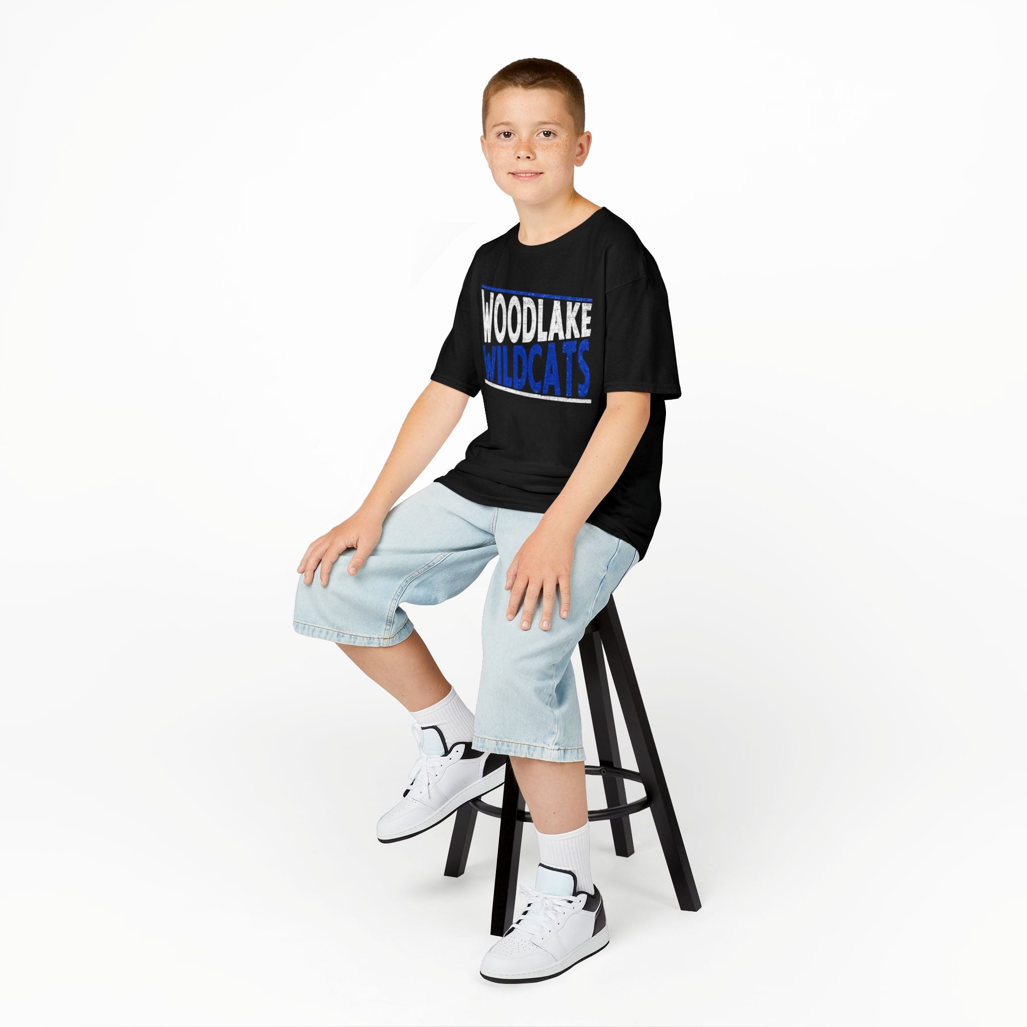 YOUTH Woodlake Wildcats Kids T‑Shirt — Youth School Spirit Tee