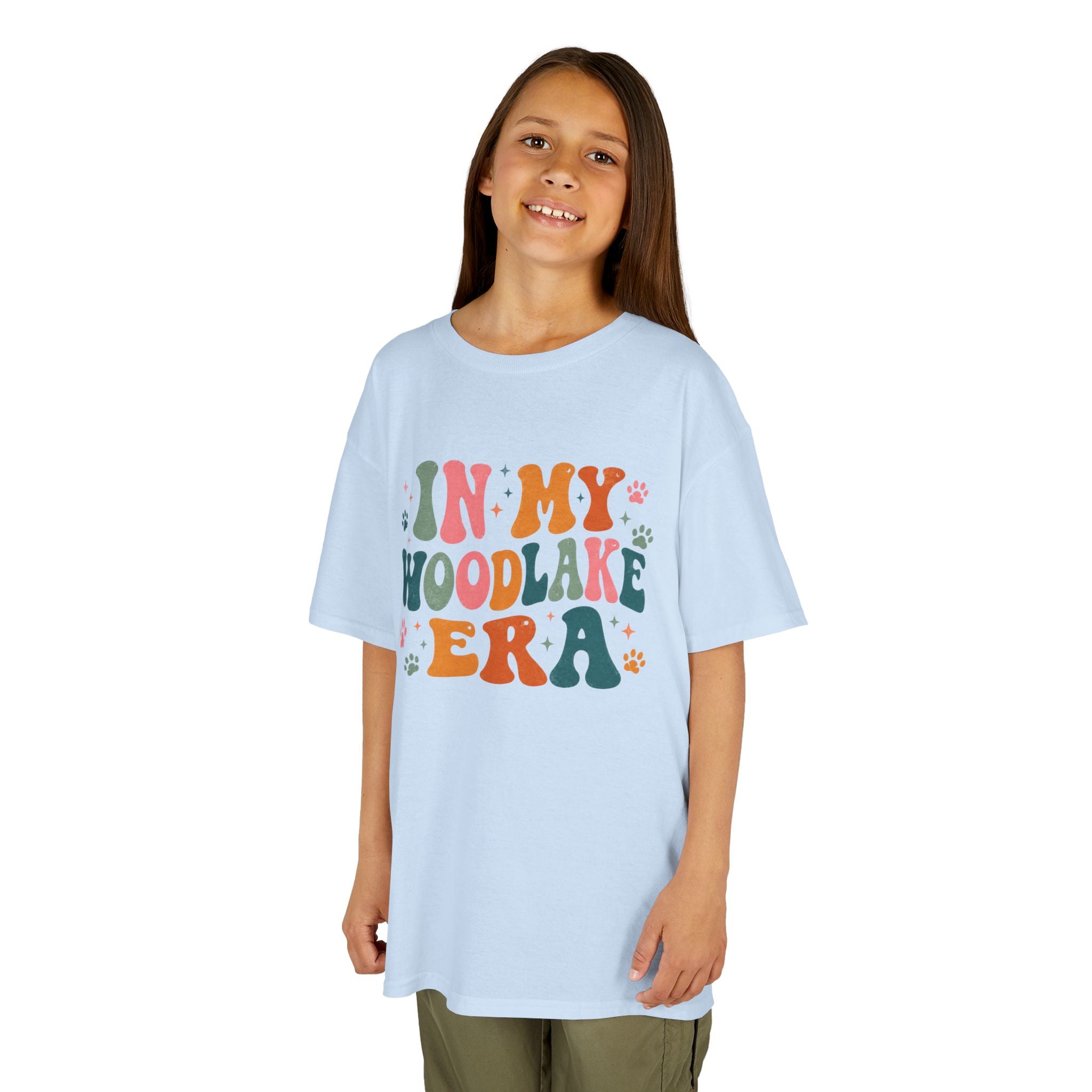 YOUTH T‑Shirt — "In My Woodlake Era" Retro Graphic Tee