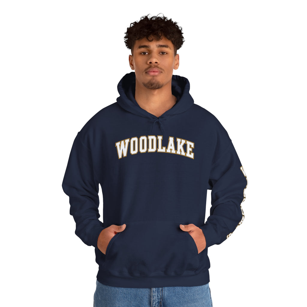 ADULT Woodlake Wildcats Hoodie - Collegiate School Spirit Pullover