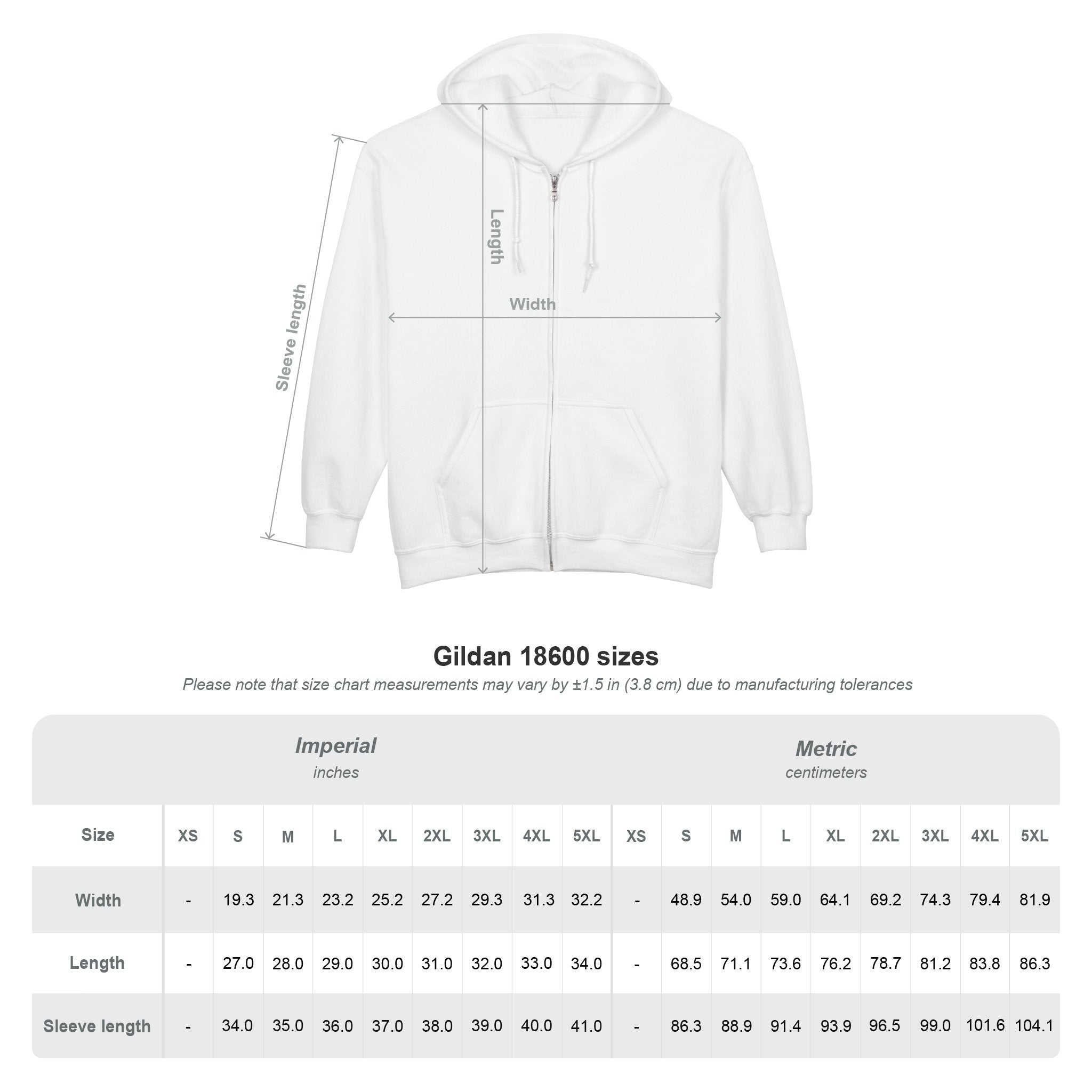ADULT Woodlake Wildcats Full‑Zip Hoodie