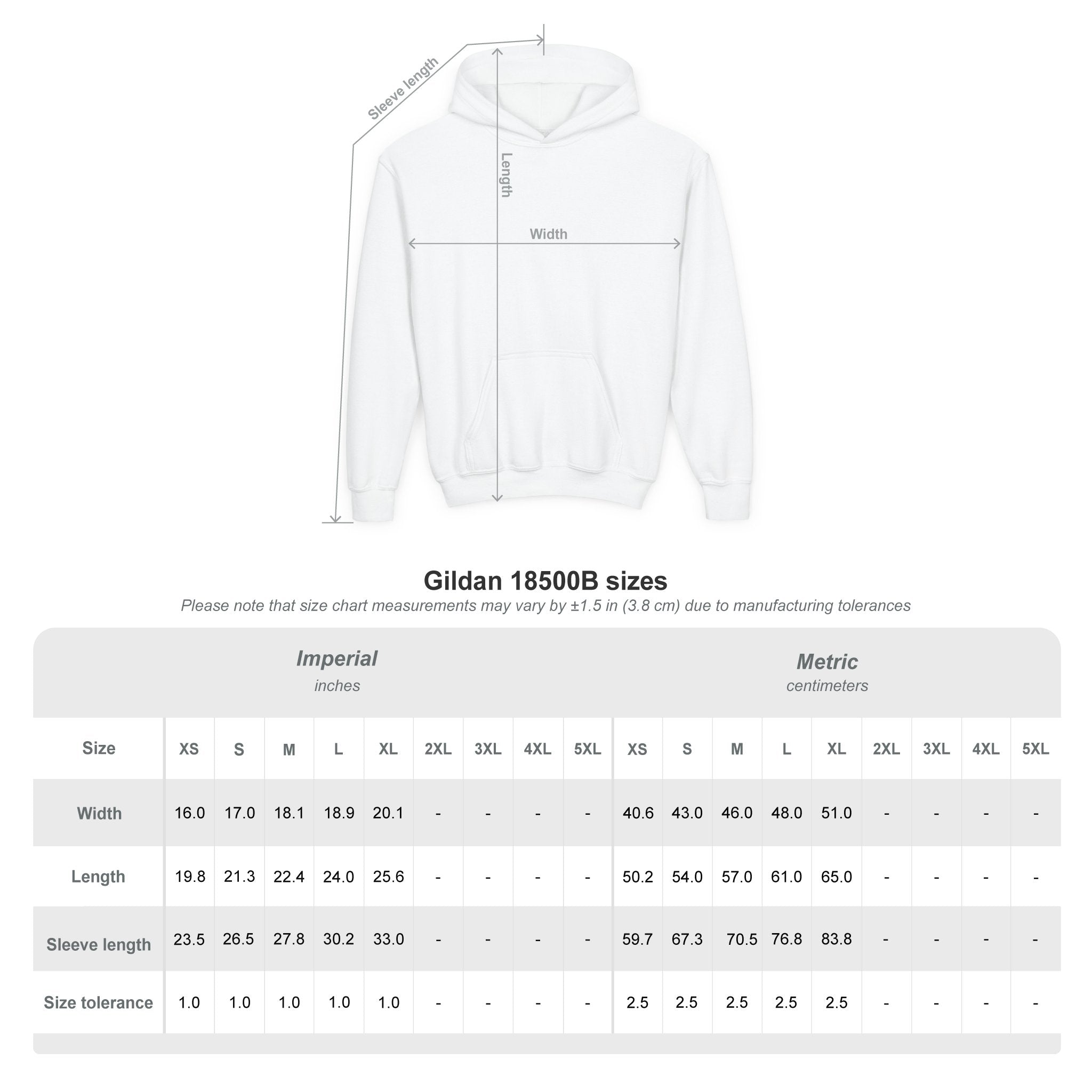 YOUTH Woodlake Retro Hoodie – Paw Print & Est. 1953 Kids Sweatshirt