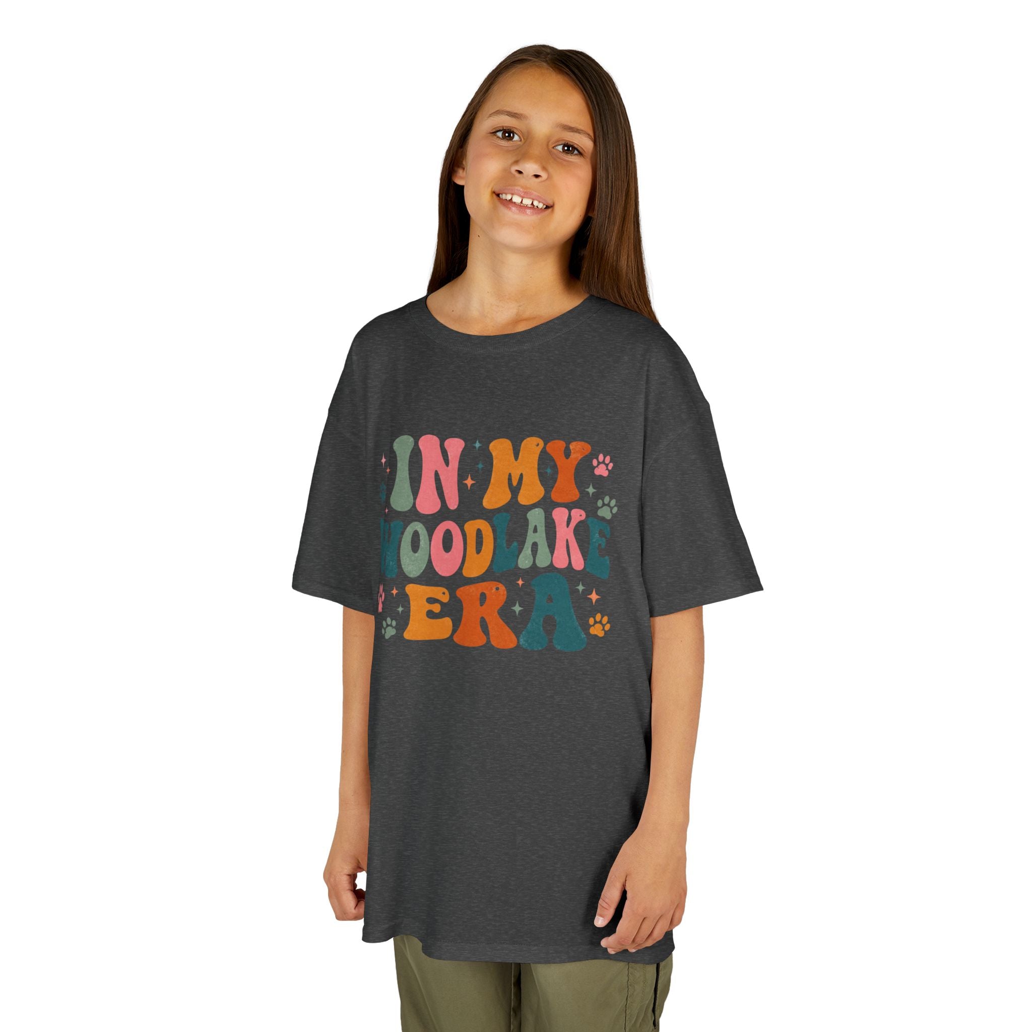 YOUTH T‑Shirt — "In My Woodlake Era" Retro Graphic Tee