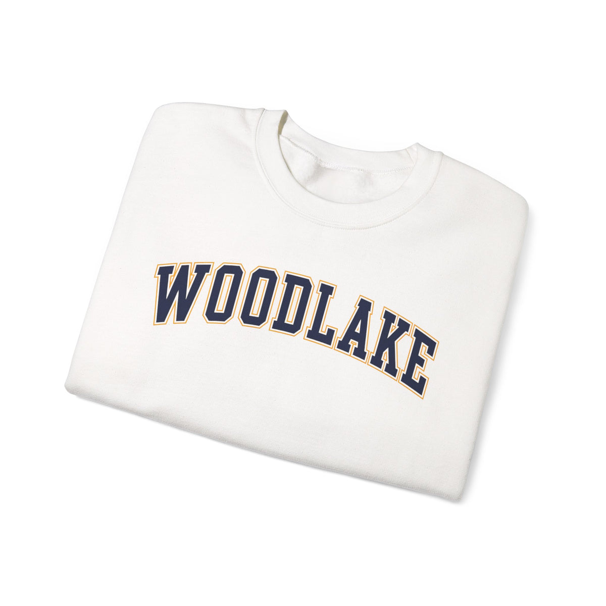 ADULT Woodlake Crewneck Sweatshirt | Collegiate Arc Logo Pullover