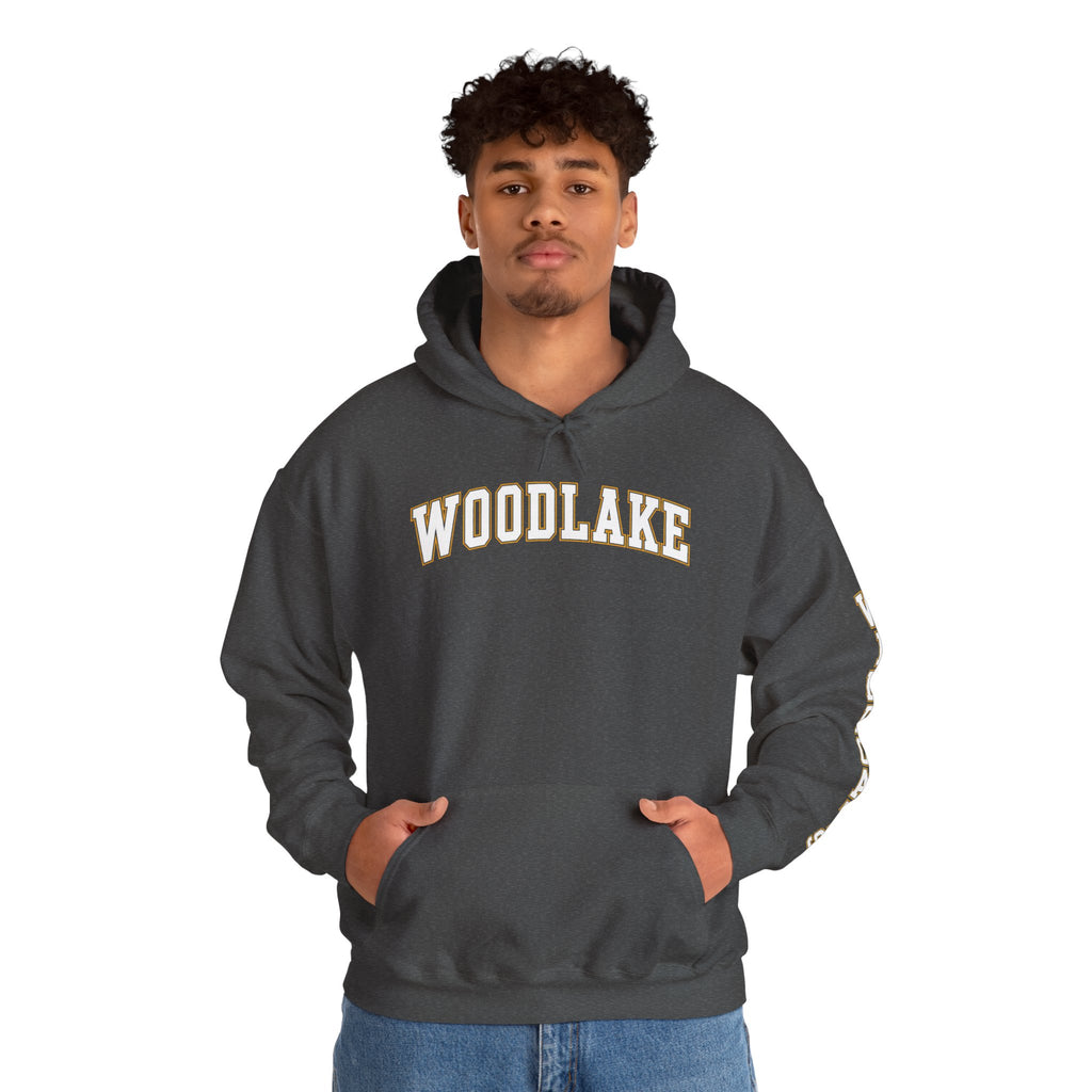 ADULT Woodlake Wildcats Hoodie - Collegiate School Spirit Pullover