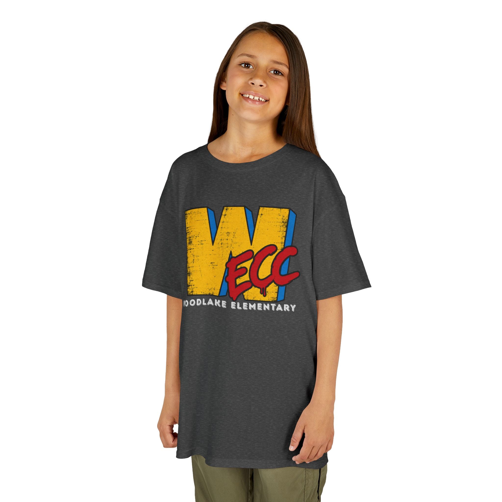 YOUTH T-Shirt — Woodlawn Elementary 'WECC' School Spirit Tee