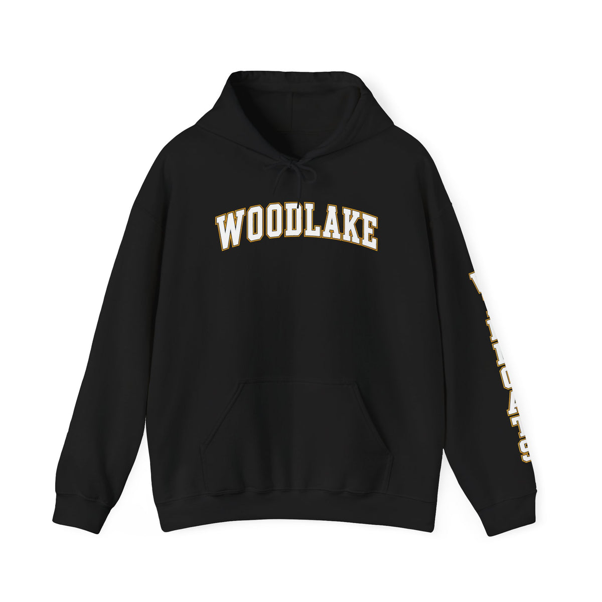 ADULT Woodlake Wildcats Hoodie - Collegiate School Spirit Pullover