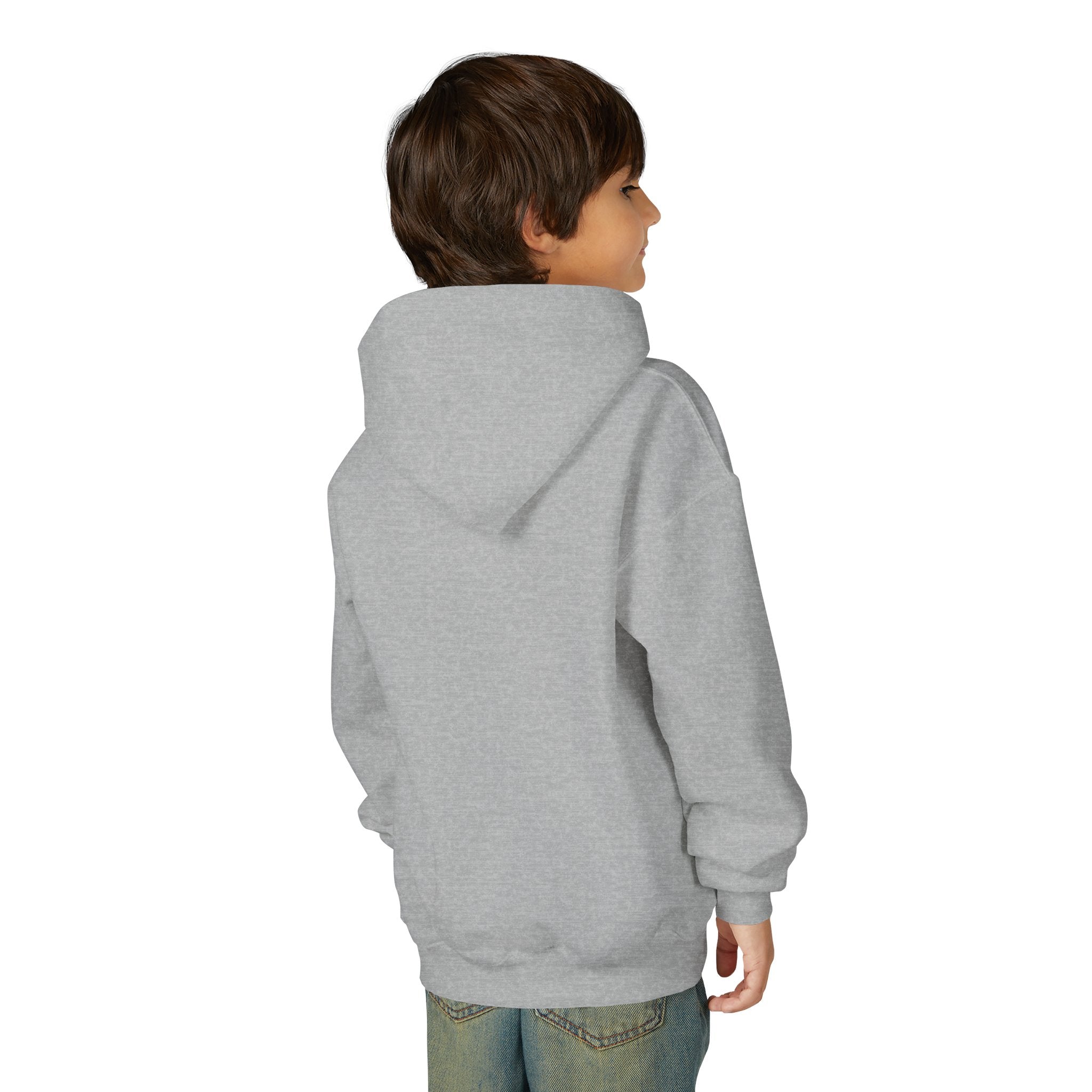 YOUTH Woodlake Retro Hoodie – Paw Print & Est. 1953 Kids Sweatshirt