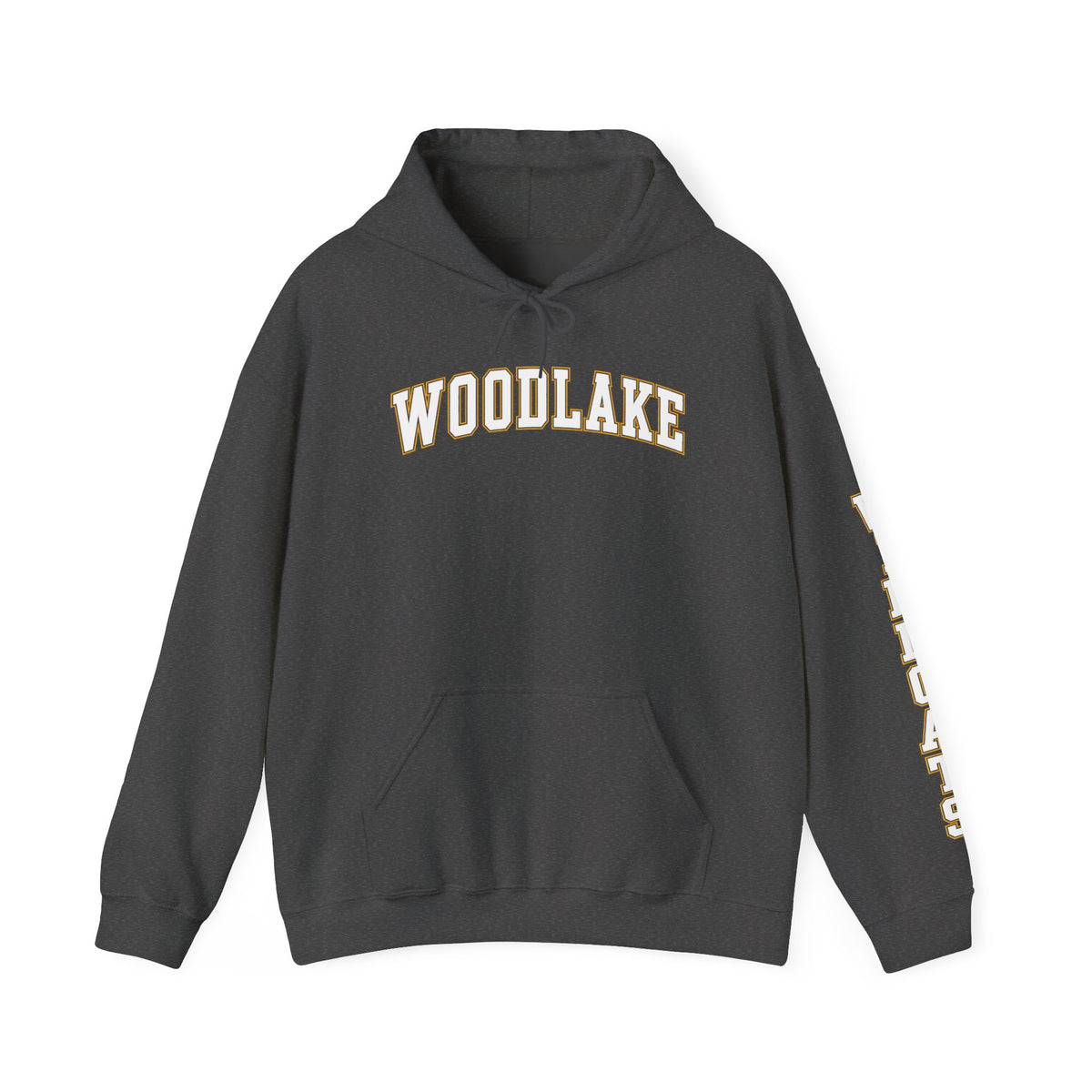 ADULT Woodlake Wildcats Hoodie - Collegiate School Spirit Pullover