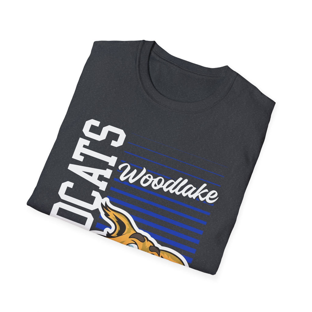 ADULT Woodlake Wildcats Mascot Shirt | T-Shirt