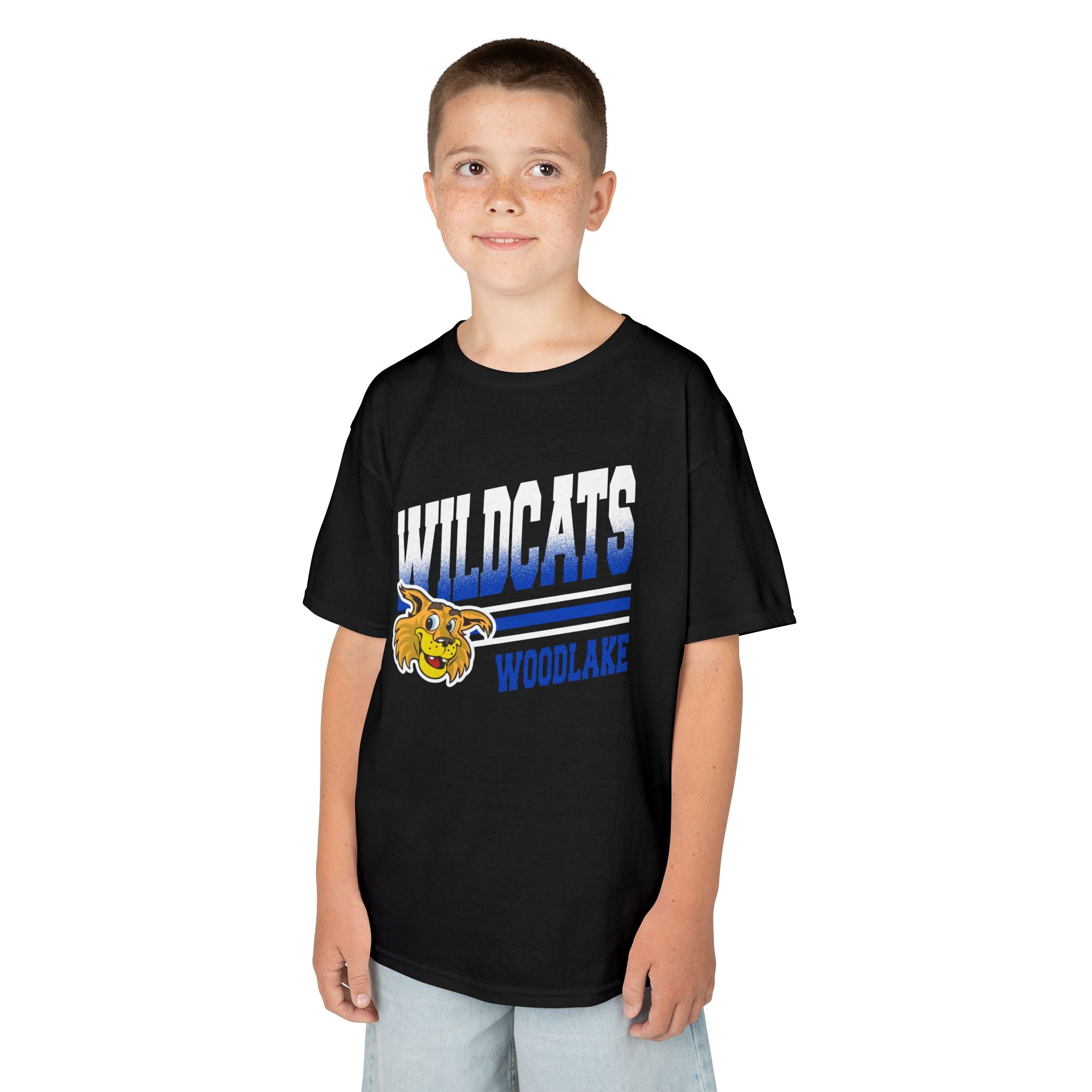 KIDS Wildcats Woodlake T-Shirt — Youth School Mascot Tee