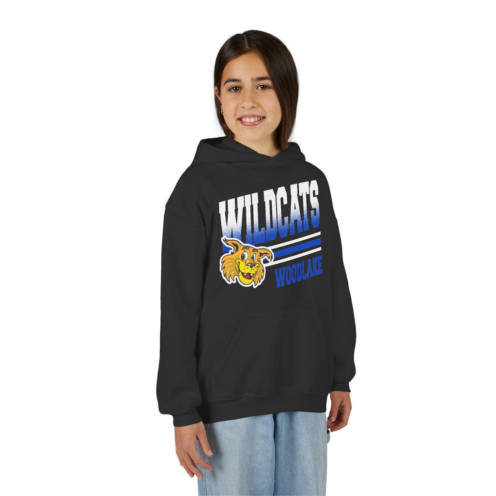 YOUTH Wildcats Woodlake Hoodie – School Spirit Pullover