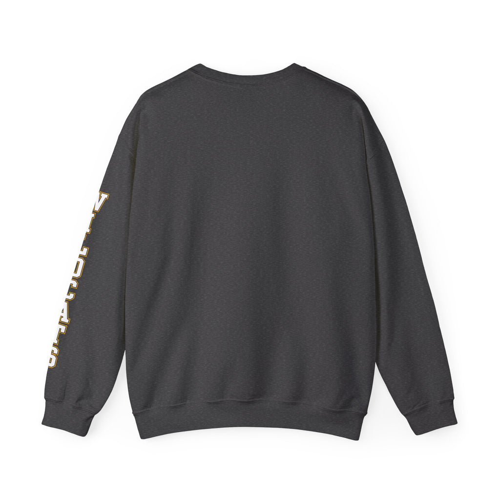 ADULT Woodlake Crewneck Sweatshirt | Collegiate Arc Logo Pullover